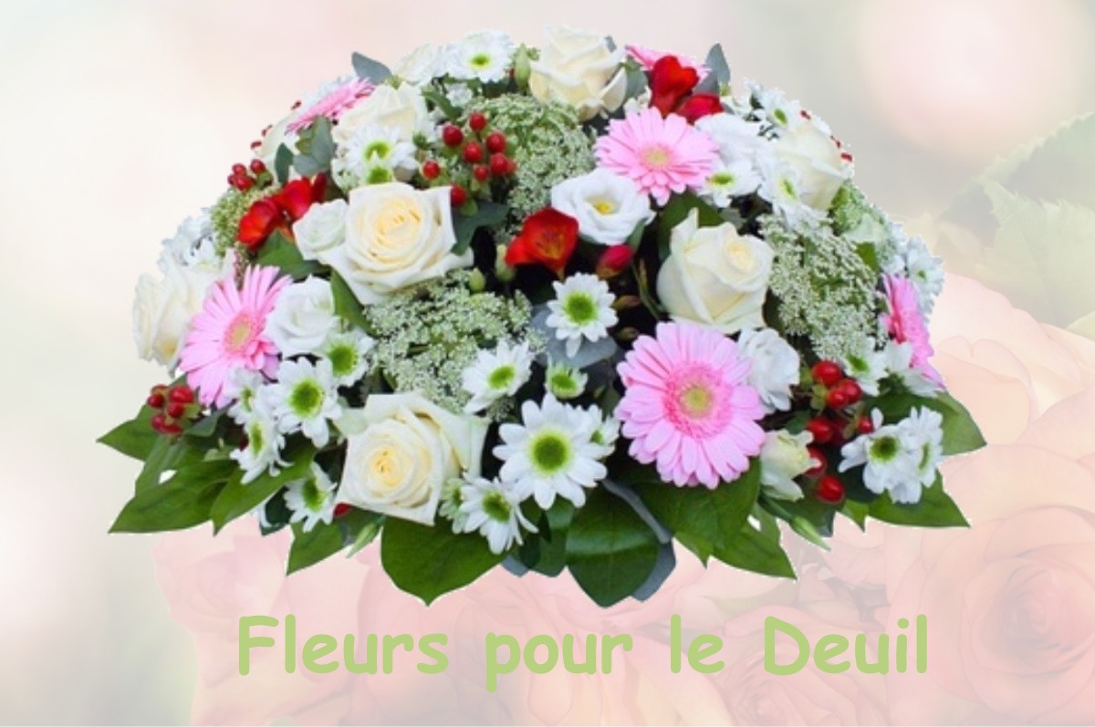 fleurs deuil CHAMROUSSE